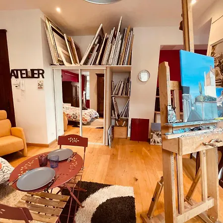 L'atelier D'artiste - Studio Atypique Sur Rouen